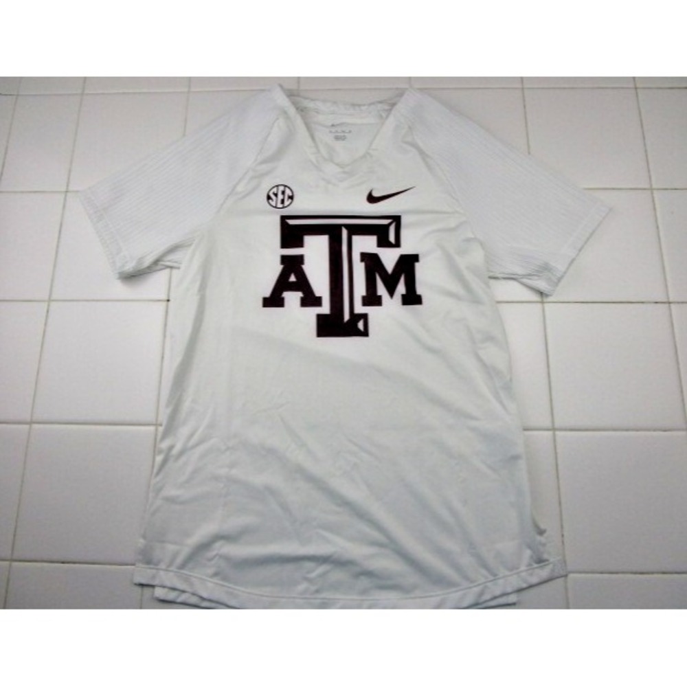 Nike Pro Elite Texas A&M Aggies SEC Track & Field Women's XS Running Shirt NWOT